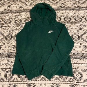 Green Nike hoodie